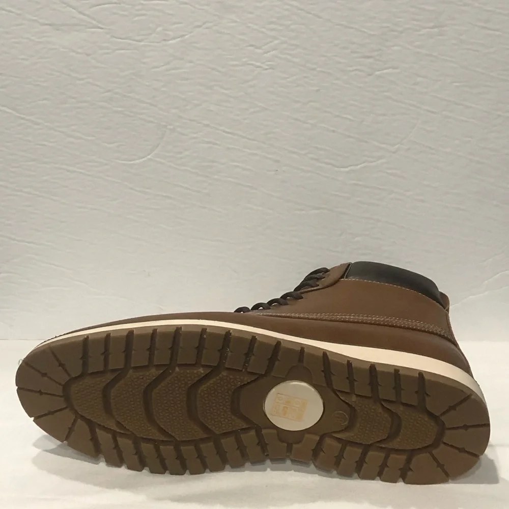 COPY - Jaxson boot Chelsea side zipper brown round toe